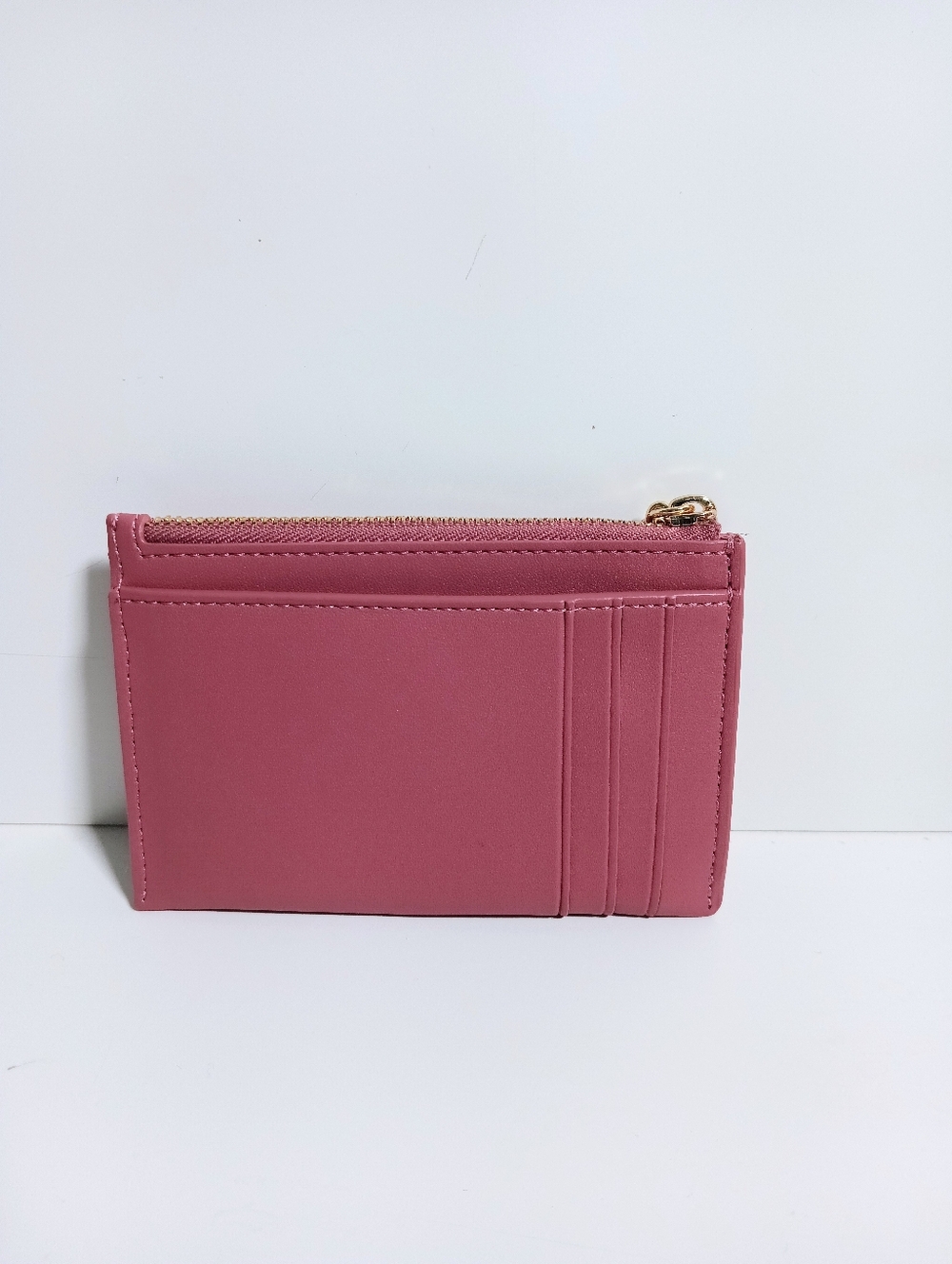 KATE SPADE Carey Quilted Studded Small Card Holder Pomegranate KL819 - Picture 4 of 6
